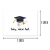 APVGifts Graduation Card - Graduation Hat Card - Greeting Card