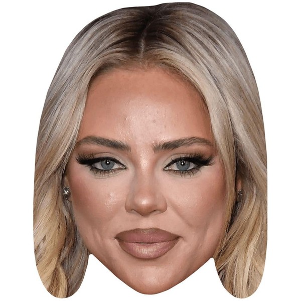 Olivia Walker (Make Up) Celebrity Mask, Flat Card Face, Fancy