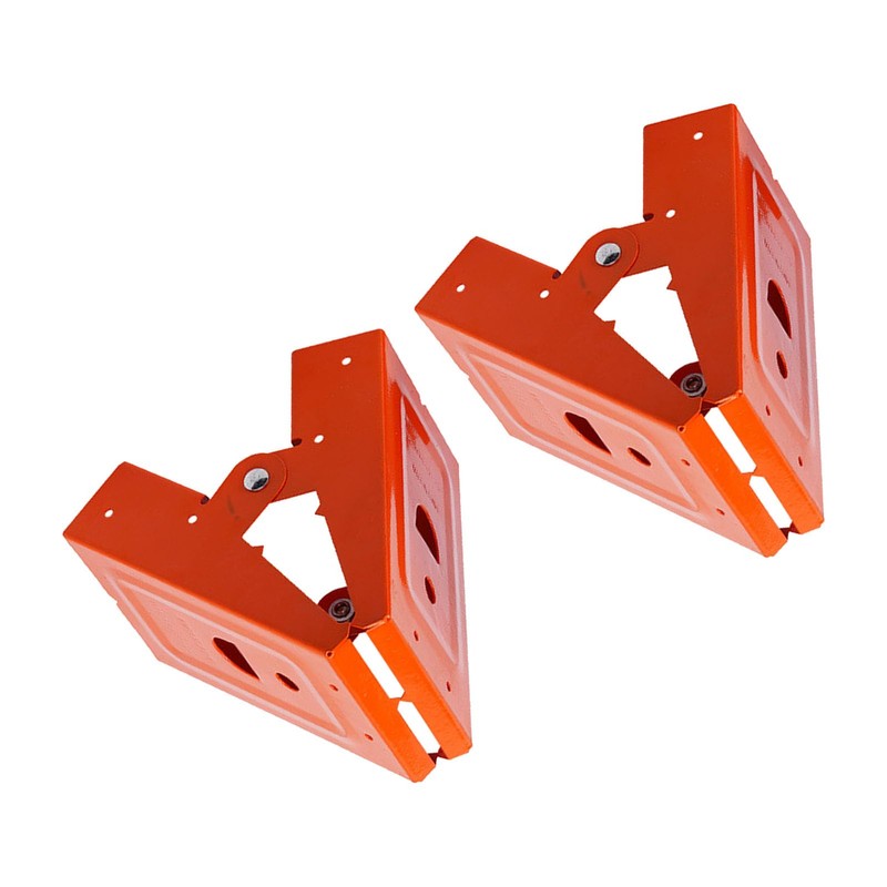 2 Pcs Cold Rolled Steel Woodworking Sawhorse Brackets