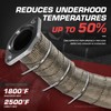 DNA MOTORING 2" x 30' Exhaust Header Wrap Heat Wrap