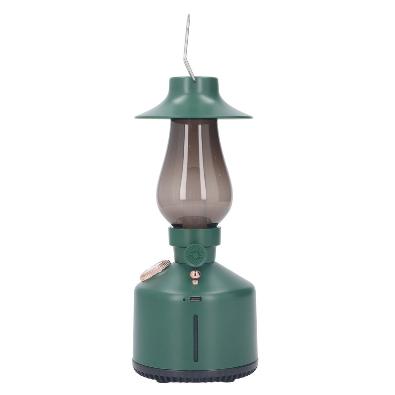 Hanging Hand Lantern Bluetooth Music with 1200MAH Battery Retro Camping