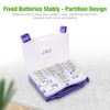EBL Purple Super Power Battery Box Include : 12 AA