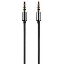 Monoprice Onyx Series Auxiliary 3.5mm TRRS Audio & Microphone Cable, 6ft - (118633) Black