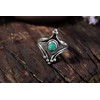 Windalf Ariya Elf Ring Height 2 cm Turquoise Ring High