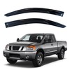 KPY Window Visor Compatible with 2004-2015 Nissan Titan King Cab,