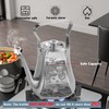 GURUDAR 68OZ/2000ML Stainless Steel Teapot with Removable Infuser for Loose