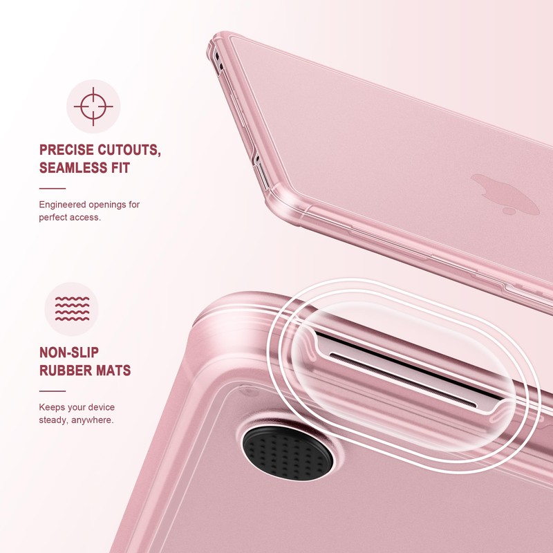 MEEgoodo for MacBook Neo 13 Inch Case 2026 Fit Model