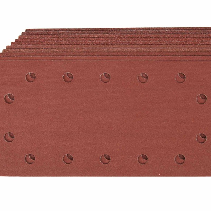 Dapetz ® Hook and Loop 1/2 Punched Sanding Sheets 10Pk