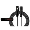 KIRLIN Cable MPC Cable de micrófono, XLR, negro, 25 pies