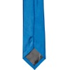 tiemart Slim 2.5" Width Solid Color Necktie (Azure Blue)