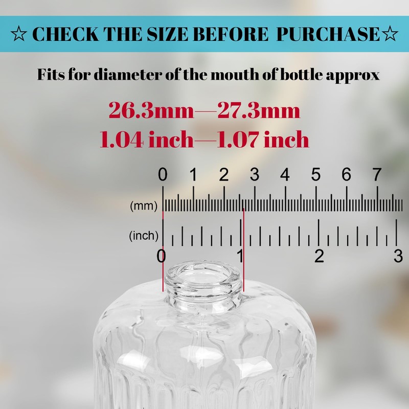 UHEY HOME Soap Dispenser Pump Replacement 304 Stainless Steel for
