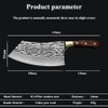 Serbian Chef Knife Meat Cleaver Sharp Slicing Knife Forged Butcher
