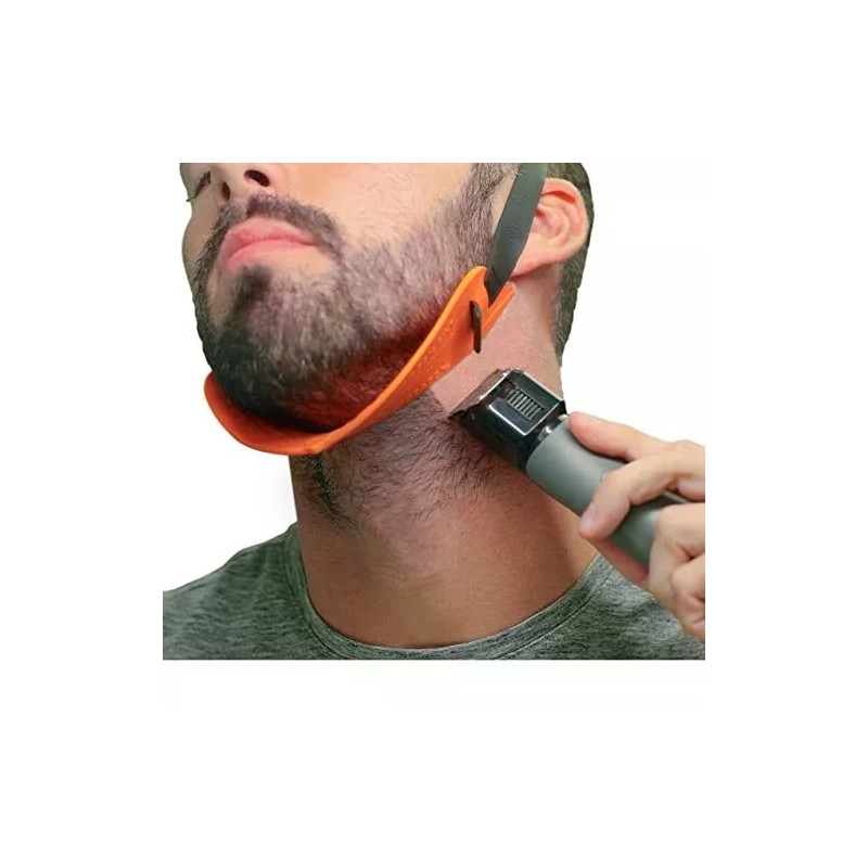 Eskoko Beard Neckline Shaper Guide A Hands-Free Flexible & Adjustable