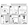 Safety Innovations No Hole Stairway Baby Gate Mounting Kit -