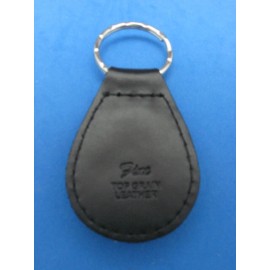 Unbranded CHEVY CAMARO BOWTIE AUTO LEATHER KEYCHAIN KEY CHAIN RING FOB #269 RED ON GOLD