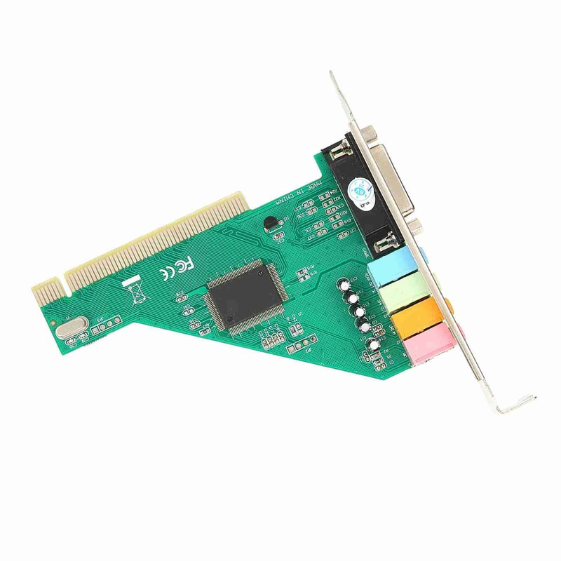 PCI Sound Card Channel 4.1 for Computer Desktop Internal Audio