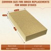 YANRUIPRO Fire Bricks, FireBrick, High Temperature Insulated Firebricks for Wood