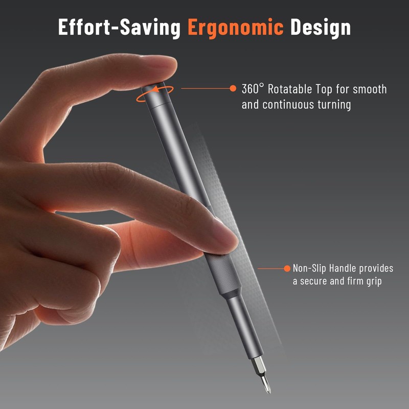 KATERK 25-in-1 Precision Screwdriver Set, Magnetic Small Screwdriver Set, Mini