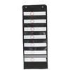 DOITOOL Daily Schedule Pocket Chart Classroom Organizer with Transparent Pockets