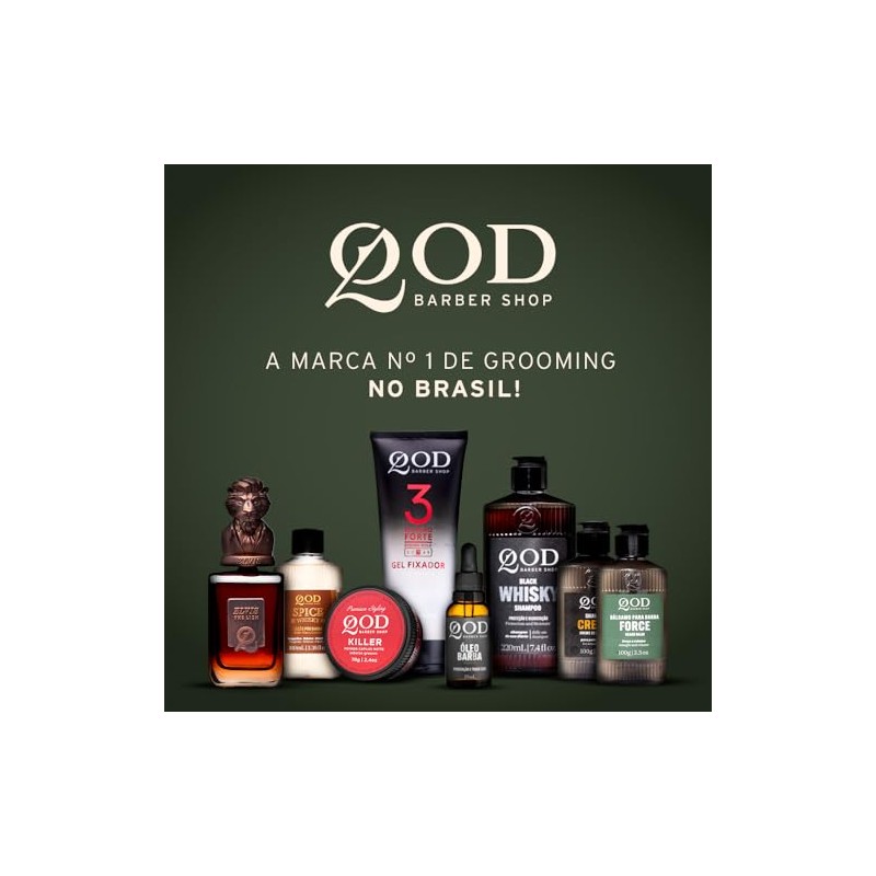 QOD Barber Shop - Shampoo premium para cabello y barba