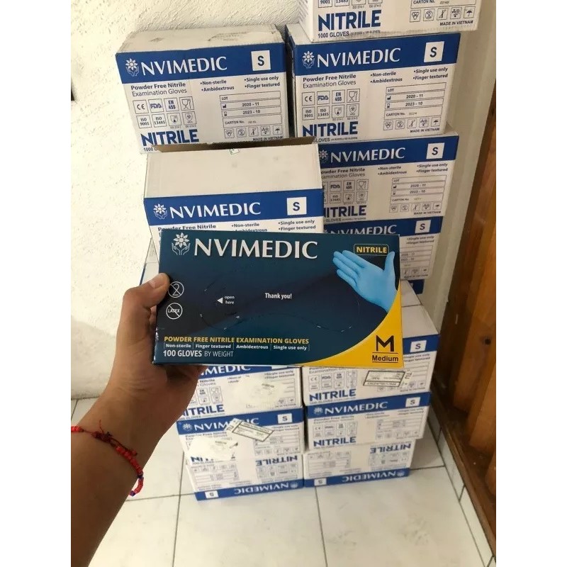 N vimedic Guante De Nitrilo Negro