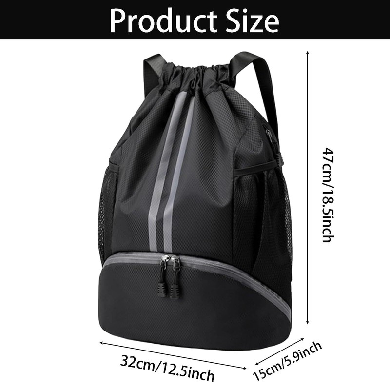 KxrTpx Football Boot Bag, Drawstring Boot Bag for Football Kit