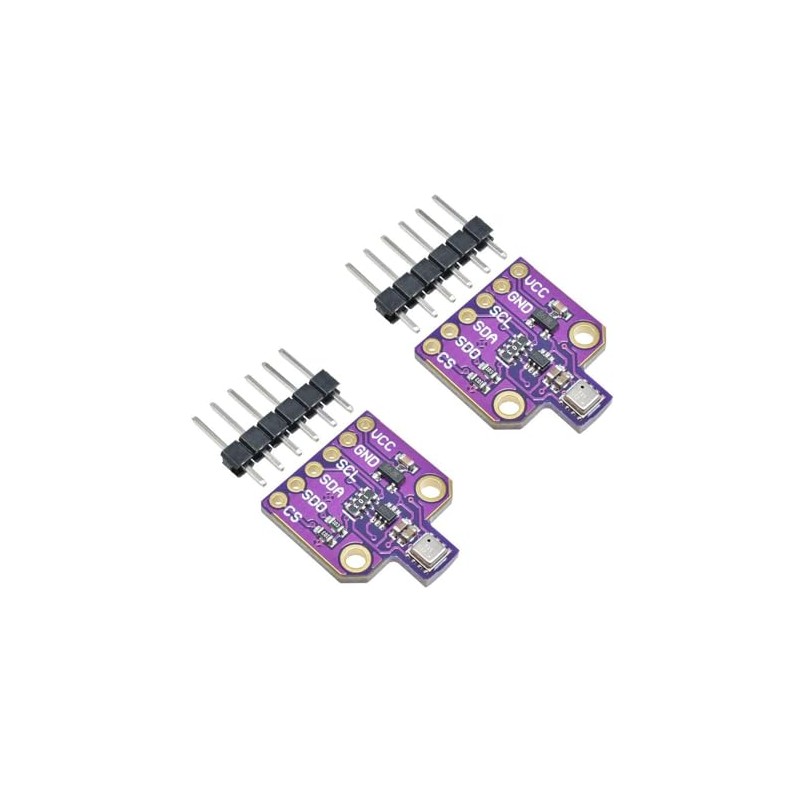 2pcs Temperature humidity and pressure sensors MCU-680 BME680 board (BME680)