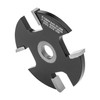 ENT Slotting Cutter TC Shank (C) 8 mm, Diameter (A)