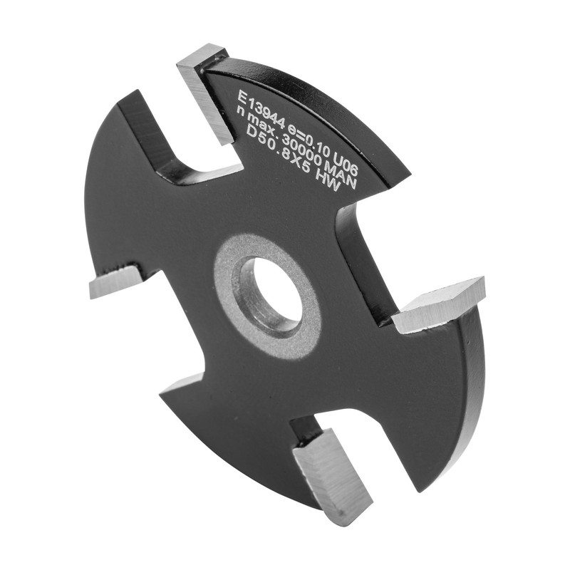 ENT Slotting Cutter TC Shank (C) 8 mm, Diameter (A)