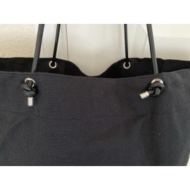 Anine Bing Discontinued Saffron Canvas Logo Tote Bag New