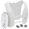 White ArcticFit LED Running Vest - Adjustable Unisex Reflective Vest