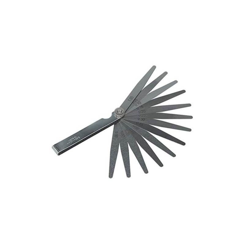 Sealey S0517 Metric Feeler Gauge, 13 Blade