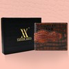VANSH ARTS Men's RFID Blocking Leather Wallet - Luxurious Handmade