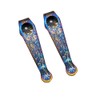 2PCS Titanium Pocket Back Clip Replacement Fit for Spyderco Paramilitary