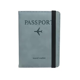 INDOTEAM Passport Holder Travel Wallet – UK Passport Cover Travel Document Holder – Passport Wallet Travel Card Holder – Travel Wallet Organiser British Passport Cover Passport Covers Pouch (Blue)