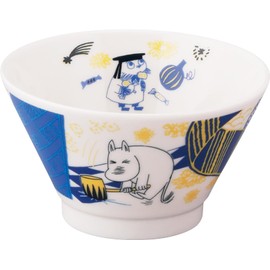 Moomin MM8501-352 Moomin Small Bowl, 7.8 fl oz (200 ml), Aina Series, Made in Japan Yamaka Shoten