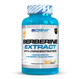 Berberine - 1500 mg High Dose - 97% Concentration - 120 Vegan Capsules - Berberine Capsules - Berberine HCL - Berberine Capsules High Dose - Root Extract from the Plant Berberis aristata