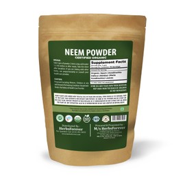 Herbsforever Neem Powder – Azadirachta Indica – Promotes Healthy Skin – 230 GMS