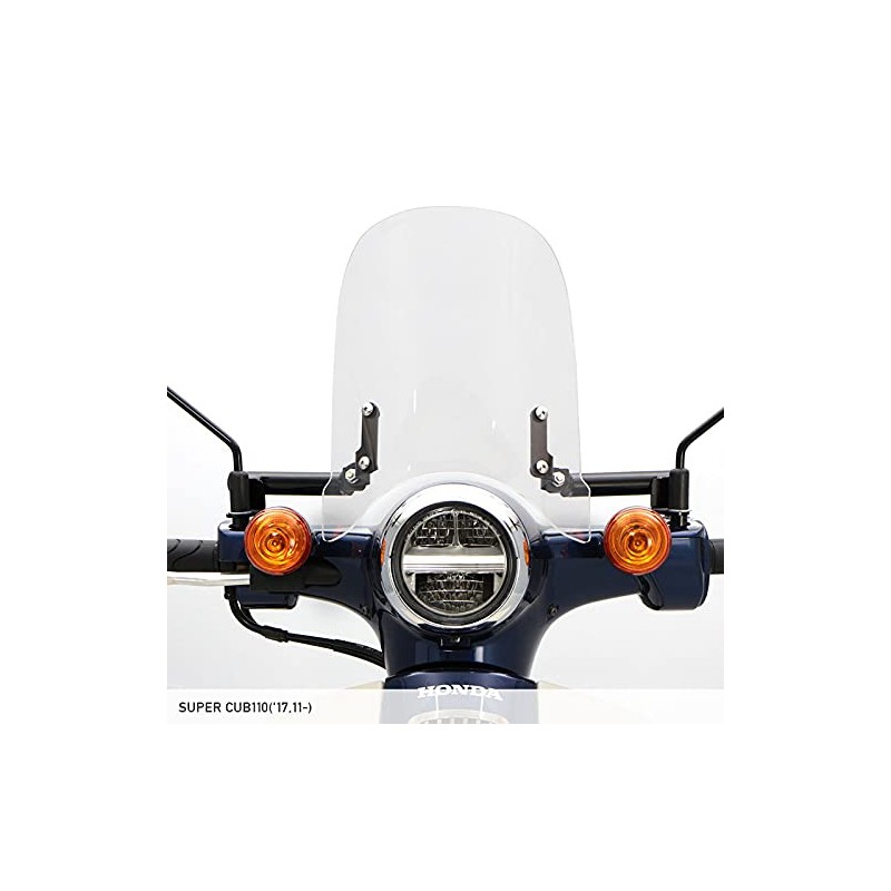 ENDURANCE XJLK88642S4 Motorcycle Meter Visor Long Set Clear + Mounting