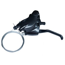 CDHPOWER Bicycle Gear Shifter (Left 3 Speed) and Brake Lever - Motorized Bicycle MTB Bike Gear Shifter