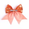 Lofruiin Sparkly Sequins Big Bow Hair Clip Large Cheerleading Bow