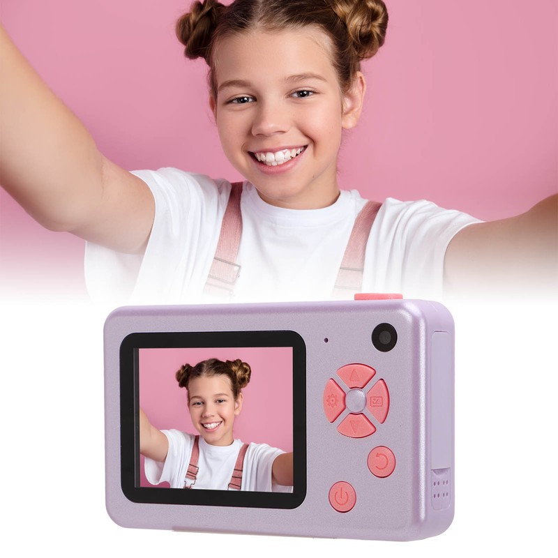 Kids Camera 4000W Dual Camera High Definition 4K 2.4in Screen