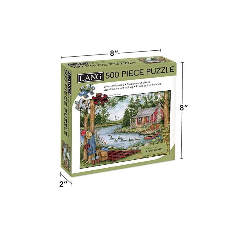 Lang 500PC Puzzle PCNC, Picnic by The Lake, (5039180)