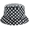Kangol - Fishing Hats Packable Vinyle-Style, black-white