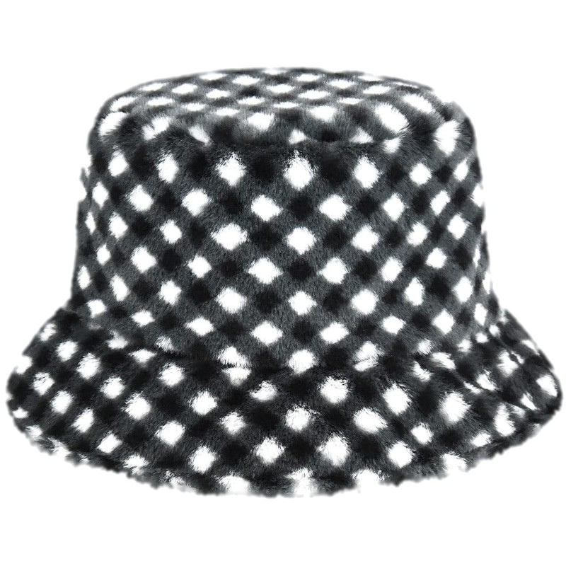 Kangol - Fishing Hats Packable Vinyle-Style, black-white