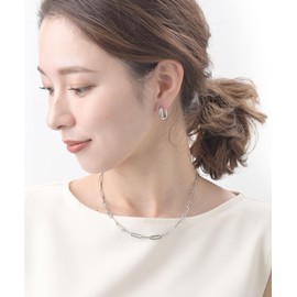 VingTAINE TC068 Necklace Chain, Stainless Steel, Surgical Stainless Steel, Hypoallergenic, Non-Rusting, Simple, Stainless Steel