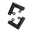 Aoneky 1'' L Shaped Corner Canopy Fitting - Fits 3/4"