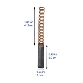 ZYAMY 2pcs Carbon Mixer Motor Brushes Replacement for KitchenAid Stand Mixers K45K5~9706416 W10260958 WPW10380496 AP5178083 PS3495098