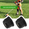 Create idea 5Pcs Strimmer Blade Nut M10x1mm Left-Hand Thread Nut