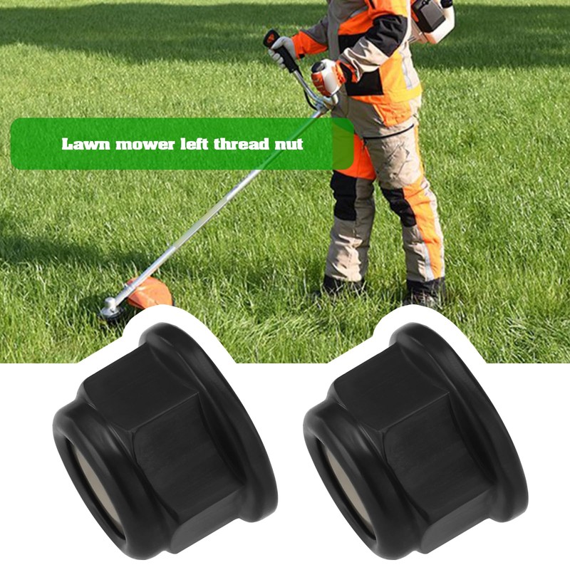 Create idea 5Pcs Strimmer Blade Nut M10x1mm Left-Hand Thread Nut